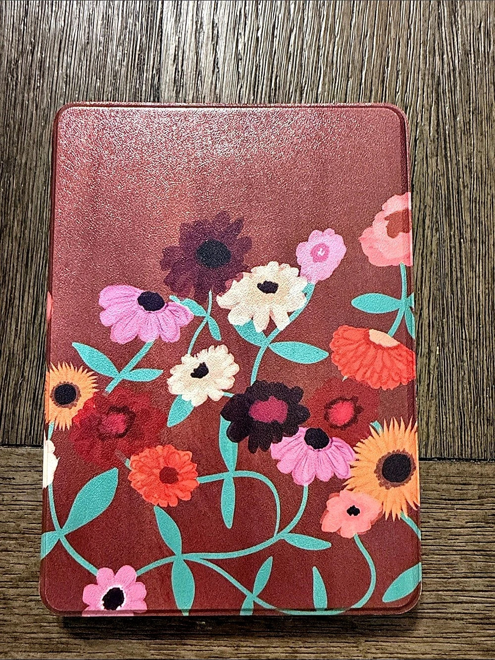 Page the Shop - Paperwhite (16 GB) case Floral Kindle Case Red